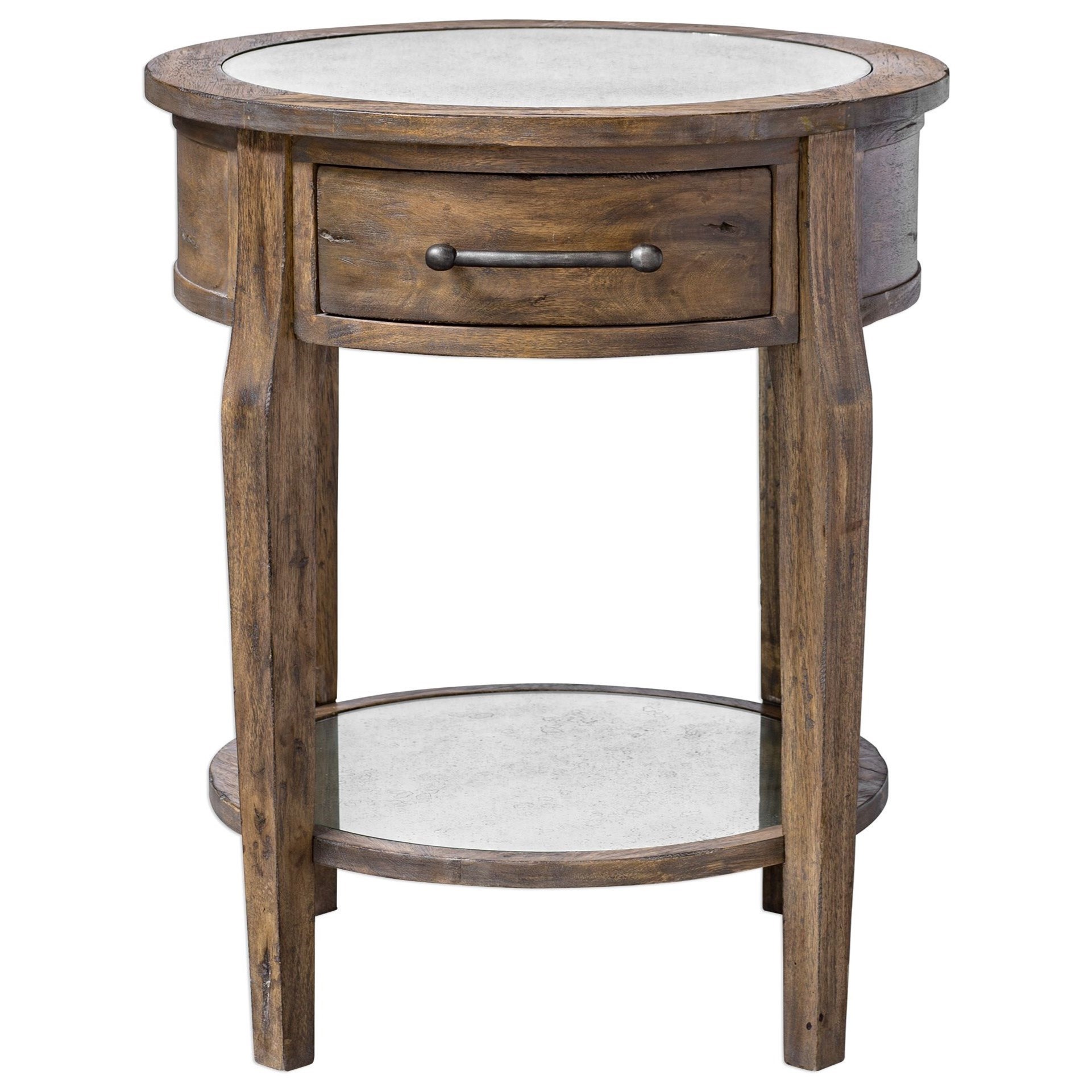 Uttermost Accent Furniture Occasional Tables 25418 Raelynn Wood Lamp